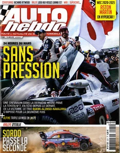 AUTO HEBDO n°2221 19/06/2019 24h du MANS WEC 2020-2021 WRC ITALIE SUPERCARS DARW - Imagen 1 de 1