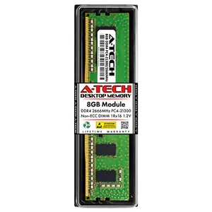 8GB DDR4-2666 Supermicro X12SDV-10C-SPT4F X12SDV-4C-SPT4F Memory RAM - Picture 1 of 5