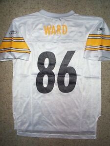 REEBOK Pittsburgh Steelers HINES WARD nfl Jersey YOUTH KIDS BOYS (L-LG-LARGE) 