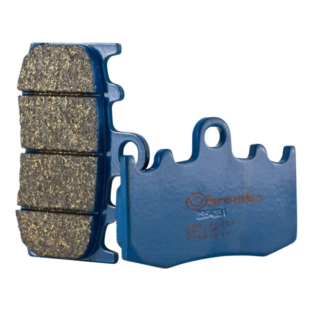 Brembo Road Carbon Ceramic Kit 4 Pastiglie Freno Anteriore - Blu (07BB19.07)