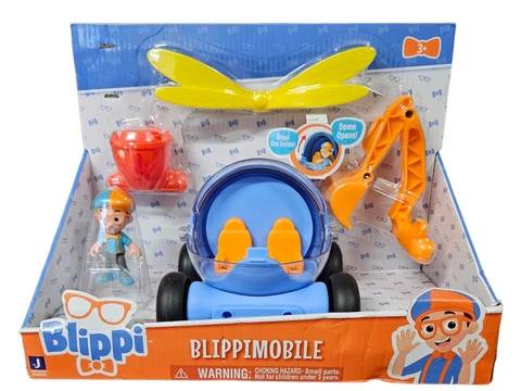 Blippi BlippiMobile - Explore Includes 1 Mobile, 1 Figure, 3 Vehicle Accessories Cover
