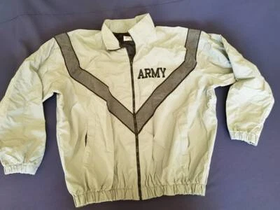 JWOD Skilcraft US Army Issue IPFU Military Warmup Jacket Windbreaker Sz LARGE - Image 1 of 3