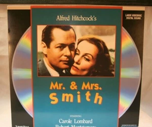Laserdisc Z * Mr. & Mrs. Smith * Carole Lombard Robert Montgomery Gene Raymond - Picture 1 of 2