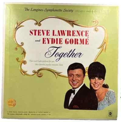 Steve Lawrence & Eydie Gorme Together LP Vinyl Longines SYS-5025 1968 - Image 1 of 4