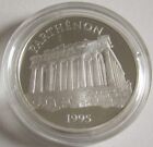Frankreich 100 Francs  15 Ecu 1995 Parthenon In Athen Silber