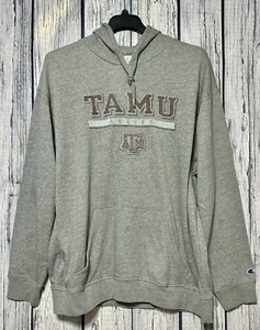 Champion Texas A&M Aggies Hoodie Sweatshirt Grau Pullover Sweater Gr. 2XL Neu ohne Etikett - Bild 1 von 5