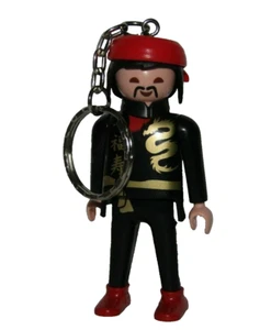 Playmobil Black Samurai Knight Keychain  - 43 - Picture 1 of 3