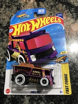 2025 Hot Wheels Treasure Hunt Chill Mill Fast Foodie 180/250 - Image 1 of 4