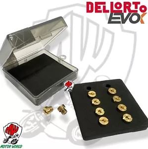 KIT GETTI CARBURATORE EVOK DELL'ORTO 6MM 100/102/105/108/110/112/115/118/120/122 - Foto 1 di 1
