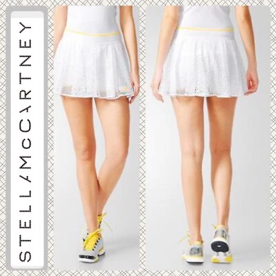 NWOT - ADIDAS BY STELLA MCCARTNEY White Barricade Skirt Sz.S - Image 1 of 4
