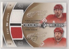 2011-12 SPx Winning Combos Henrik Zetterberg Johan Franzen #WC-ZF