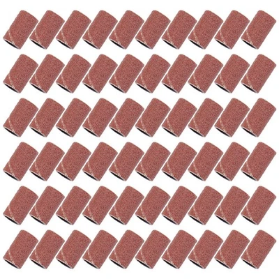  100 Pcs Nail Cleaner Tool Outils Ongles Conseils De Perceuse À Bandes Ponçage - Photo 1/4