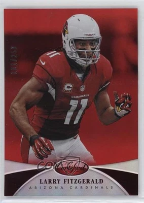 2013 Certified Mirror Red /250 Larry Fitzgerald #132 - Image 1 of 2