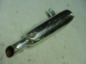 TRIUMPH CUB T20C MUFFLER HIGH TYPE PART # E3840 USED BUT STILL HAS SOME LIFE LEF - Picture 1 of 4