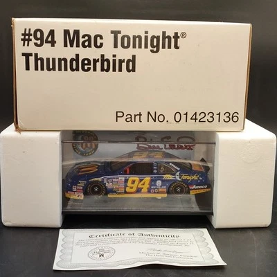 De colección. Hamilton Bill Elliott #94 1997 McDonalds Mac Tonight 1/24 Diecast Nascar Foto 1 de 4