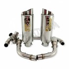 Honda Grom125 Dual Exhaust Msx Sf Mount Silver 2021 2022 Only + Db Killer V.2