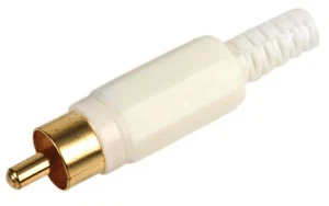 PRO SIGNAL - Witte Phono Plug - Afbeelding 1 van 1