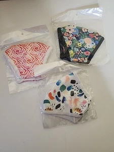 NEW! 3 Pack Adult Reusable Fabric Face Mask  - Picture 1 of 1