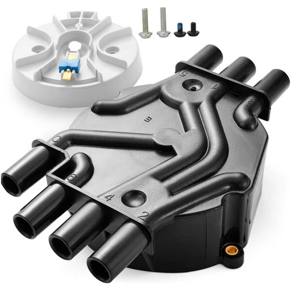 S10 Rotor Kit Blazer DR475 Distributor Cap V6  Vortec Jimmy Express  Safari - Image 1 of 4