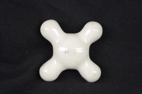 PORCELAIN CHINA HOT HANDLE VINTAGE BATHROOM  ANTIQUE Cover