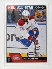 2016-17 O-Pee-Chee #184 P.K. Subban - NM-MT