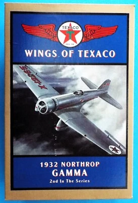 Ertl Wings of Texaco 1932 Northrop Gamma Airplane Diecast Bank 2nd in Series - Image 1 of 4
