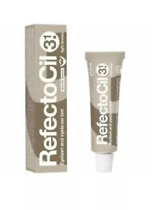 Refectocil Eyebrow Eyelash Tint GEL/HENNA NEW 15ml - LIGHT BROWN 3.1 **AUTHENTIC - Picture 1 of 4