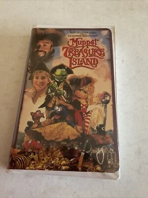 Walt Disney Jim Henson Muppet Treasure Island Clamshell (VHS, 1996) Pre-owned - Imagem 1 de 2