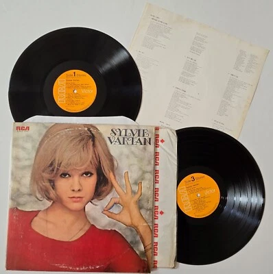 SYLVIE VARTAN Grand Prix Album Vol 1 Vinyl 2 LP Set 1974 South Korea - Image 1 of 4
