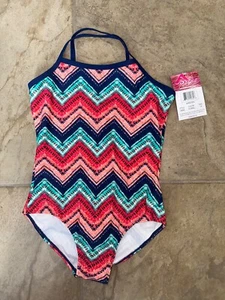 KANU SURF SWIM ONE-PIECE BATHING SUIT KIDS SIZE 14 - Picture 1 of 3