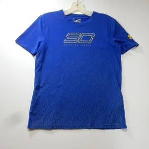 Camiseta Under Armour Juvenil LG Camiseta HeatGear Estampado Azul, Reigning Threes - Imagen 1 de 6