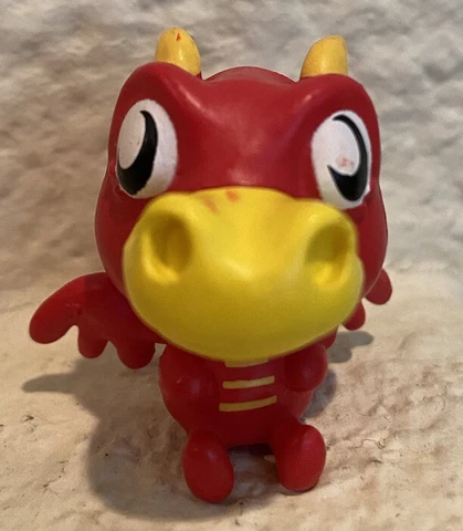 Burnie 1.5" Moshi Monsters Moshlings #078 Series 1 Figure Toy Cover