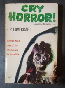 CRY HORROR! by H. P. LOVECRAFT 1947 VINTAGE 1st EDITION SCI-FI PAPERBACK AVON FN - Picture 1 of 5