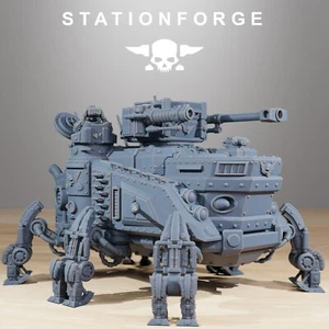 Scavenger Heavy Tank/TTRPG/Wargaming/Grimdark/3Dprint/Station Forge - Picture 1 of 5