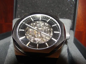 THOMAS EARNSHAW CLASSIC DRESS WATCH - FOWLER SKELETON AUTOMATIC BLACK ES-8263-11 - Picture 1 of 14