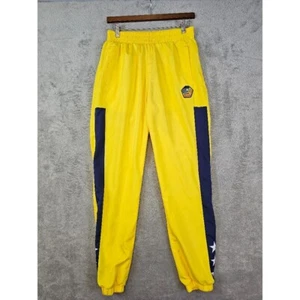 Born Fly Track Pants Yellow Stars Side Stripe Boys XL 18-20 Mesh Lined Jogger - Picture 1 of 11