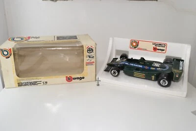 A61 1:14 BBURAGO BURAGO 2105 LOTUS MK4/79 FORMULA 1 RACING CAR MARTINI TISSOT MB - Immagine 1 di 4