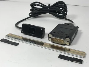 Heidenhain LIDA 477 2um Linear Encoder Scanning Head w/ 150mm 407 Scale Tape - Picture 1 of 9