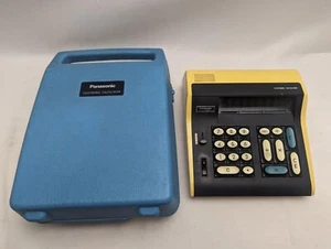 Vintage Panasonic 805 Retro Desktop Electronic Calculator With Case Tested - Picture 1 of 8