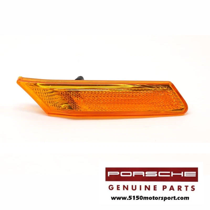 Luz marcadora lateral ámbar delantera derecha Porsche Boxster Cayman GENUINA 98763101800 Foto 1 de 1