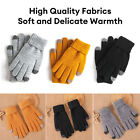 Women's Extra Warm Thermal Gloves Winter Thick Full Finger Winter Knit Clothing