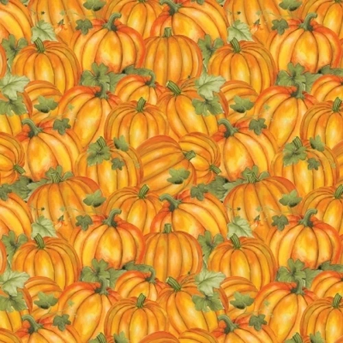 Wilmington Colors of Fall by Stephanie Marrott 84414 587 Orange Pumpkins BTY Foto 1 de 1