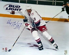 Wayne Gretzky New York Rangers NHL HOF Signed Reprint Vintage Pic Photo WG1
