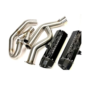 Empire Industries Carbon Fiber Series G2 Dual Exhaust for 2015+ Yamaha Raptor - Picture 1 of 2