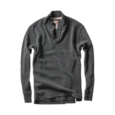 Relwen Bi-Waffle Mock Neck Sweater - Image 1 of 3