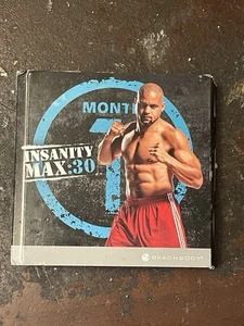 Insanity Max: 30 Thirty Beachbody Cardio Workout 10 DVD Disc Set Pre-Owned - Imagen 1 de 12