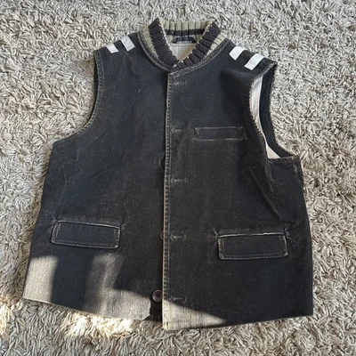 Chaleco abotonado de algodón talla 48 DANIELE ALESSANDRINI Foto 1 de 4