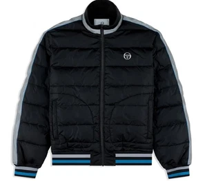 Sergio Tacchini Men's Caldo Puffer Jacket, Medium Black Beauty New MSRP $225 - Picture 1 of 8