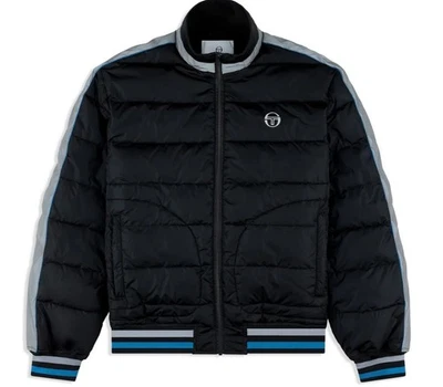 Sergio Tacchini Men's Caldo Puffer Jacket, Large Black Beauty New MSRP $225 - Image 1 of 4