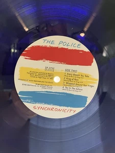 The Police – Synchronicity ; 1982 LP KC-600 Audiophile PURPLE (VINYL EX) - Picture 1 of 3